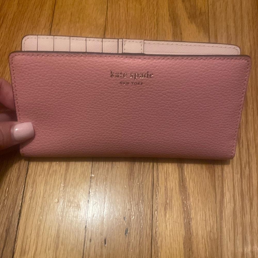 LIGHT PINK KATE SPADE WALLET